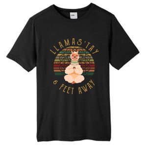 LlamaStay 6 Feet Away Tall Fusion ChromaSoft Performance T-Shirt