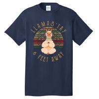 LlamaStay 6 Feet Away Tall T-Shirt