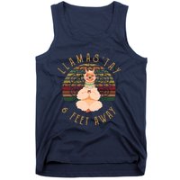 LlamaStay 6 Feet Away Tank Top