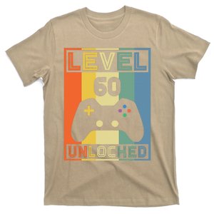 Level 60 Unlocked Video Gamer 60th Birthday Gaming Gift T-Shirt