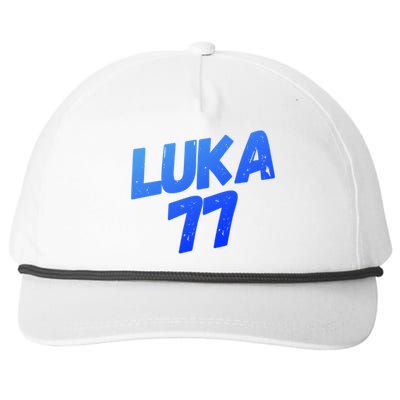 Luka 77 Snapback Five-Panel Rope Hat