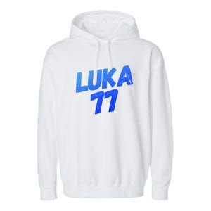 Luka 77 Garment-Dyed Fleece Hoodie