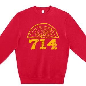 Lemmon 714 70s 80s Premium Crewneck Sweatshirt