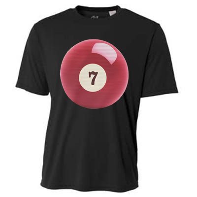 Lucky 7 Ball Graphic Baby Cooling Performance Crew T-Shirt