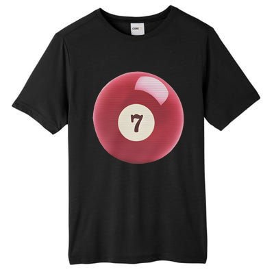 Lucky 7 Ball Graphic Baby Tall Fusion ChromaSoft Performance T-Shirt