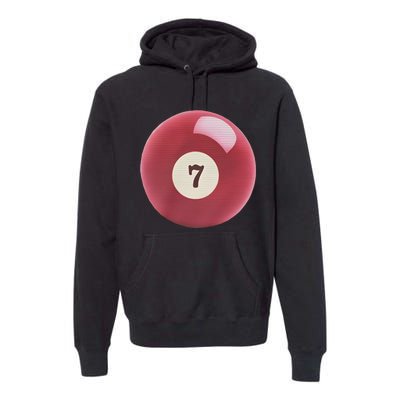 Lucky 7 Ball Graphic Baby Premium Hoodie