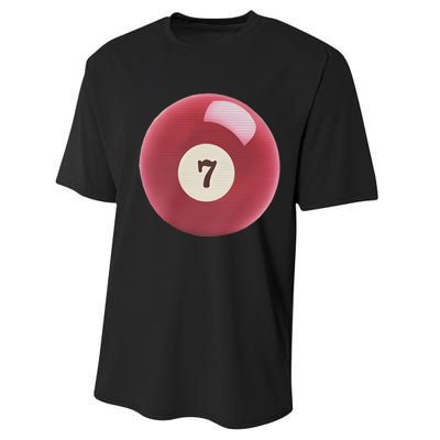 Lucky 7 Ball Graphic Baby Performance Sprint T-Shirt