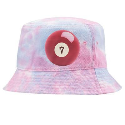 Lucky 7 Ball Graphic Baby Tie-Dyed Bucket Hat