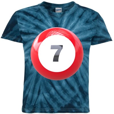 Lucky 7 Ball Kids Tie-Dye T-Shirt