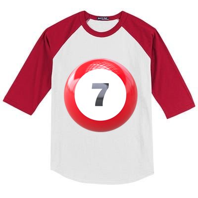 Lucky 7 Ball Kids Colorblock Raglan Jersey