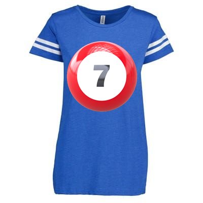 Lucky 7 Ball Enza Ladies Jersey Football T-Shirt