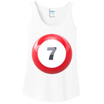 Lucky 7 Ball Ladies Essential Tank