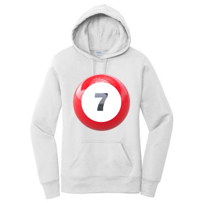 Lucky 7 Ball Women's Pullover Hoodie