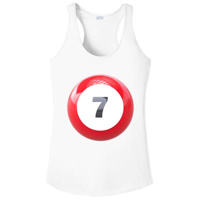 Lucky 7 Ball Ladies PosiCharge Competitor Racerback Tank