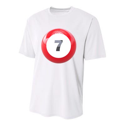 Lucky 7 Ball Youth Performance Sprint T-Shirt