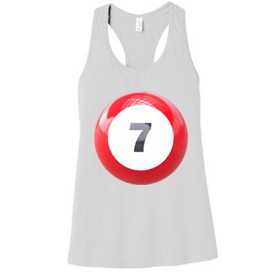 Lucky 7 Ball Women's Racerback Tank