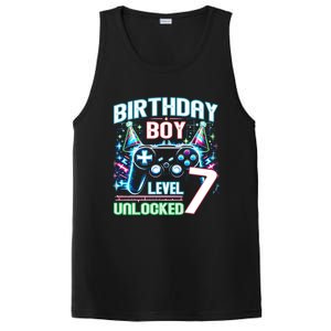 Level 7 Unlocked Birthday Gamer Video Game Party Gift PosiCharge Competitor Tank