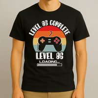Level 85 Complete Level 86 Loading Vintage Birthday Video Game T-Shirt