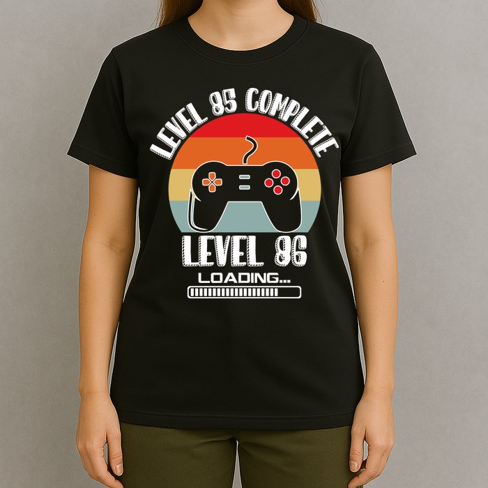 Level 85 Complete Level 86 Loading Vintage Birthday Video Game T-Shirt