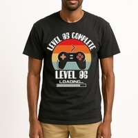 Level 85 Complete Level 86 Loading Vintage Birthday Video Game Tall T-Shirt