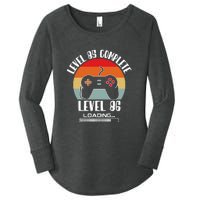 Level 85 Complete Level 86 Loading Vintage Birthday Video Game Women's Perfect Tri Tunic Long Sleeve Shirt