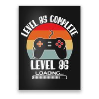 Level 85 Complete Level 86 Loading Vintage Birthday Video Game Poster