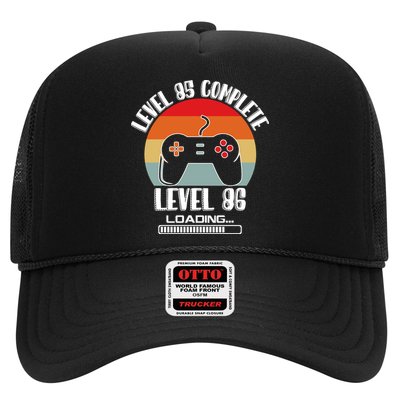 Level 85 Complete Level 86 Loading Vintage Birthday Video Game Trucker Hat