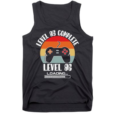 Level 85 Complete Level 86 Loading Vintage Birthday Video Game Tank Top