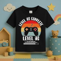 Level 85 Complete Level 86 Loading Vintage Birthday Video Game Toddler T-Shirt