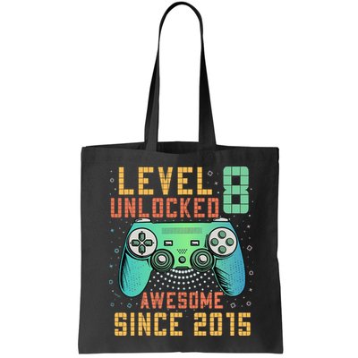 Level 8 Unlocked 8th Birthday 8 Year Old Boy Gifts Gamer Bag