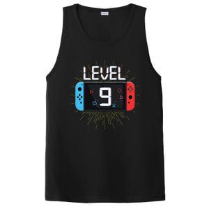 Level 9 Birthday Boy 9 Year Old Video Games Gaming Gift PosiCharge Competitor Tank