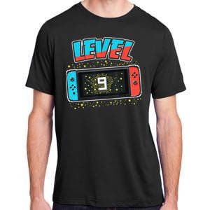 Level 9 Birthday 9 Years Old Video Games Gift Adult ChromaSoft Performance T-Shirt