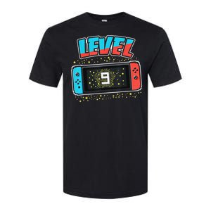 Level 9 Birthday 9 Years Old Video Games Gift Softstyle CVC T-Shirt