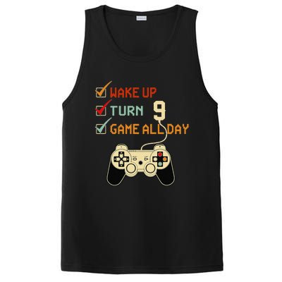 Level 9 Birthday 9 Year Old Video Gamer Gaming Gifts PosiCharge Competitor Tank