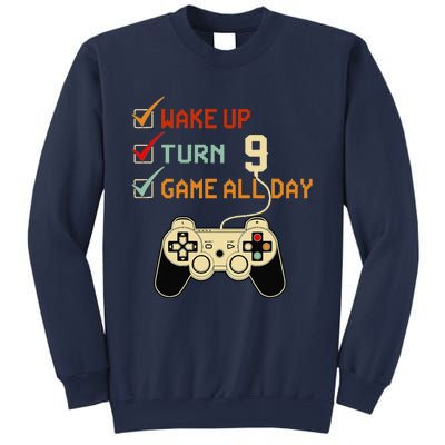 Level 9 Birthday 9 Year Old Video Gamer Gaming Gifts Sweatshirt