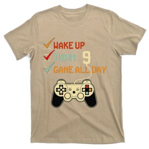 Level 9 Birthday 9 Year Old Video Gamer Gaming Gifts T-Shirt