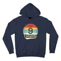 Level 9 Complete Retro 9th Wedding Anniversary Tall Hoodie