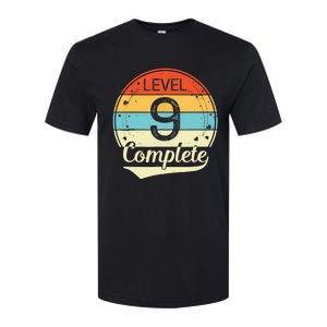 Level 9 Complete Retro 9th Wedding Anniversary Softstyle CVC T-Shirt