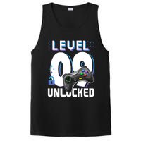 Level 9 Unlocked Funny Video Gamer 9th Birthday Gift For Gamers PosiCharge Competitor Tank