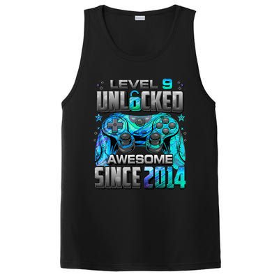 Level 9 Unlocked Awesome Since 2014 9th Birthday Gaming PosiCharge Competitor Tank