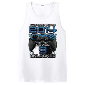 Level 9 Unlocked Awesome Since 2014 9th Birthday Gaming PosiCharge Competitor Tank