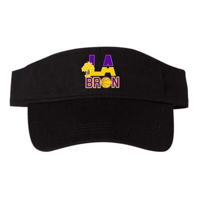 LA Bron Basketball Palm Tree Logo Visor