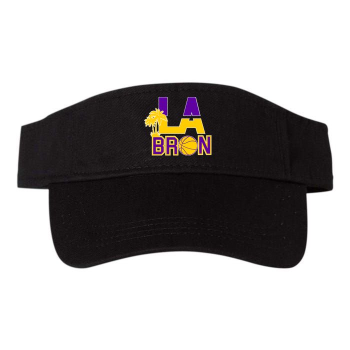 LA Bron Basketball Palm Tree Logo Visor
