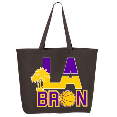 LA Bron Basketball Palm Tree Logo 25L Jumbo Tote