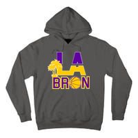 LA Bron Basketball Palm Tree Logo Tall Hoodie