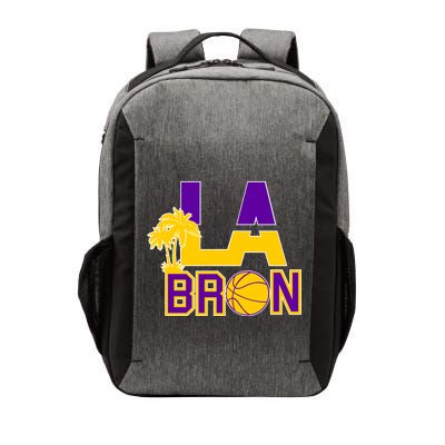 LA Bron Basketball Palm Tree Logo Vector Backpack