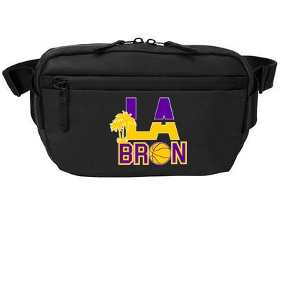 LA Bron Basketball Palm Tree Logo Crossbody Pack