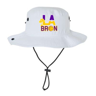 LA Bron Basketball Palm Tree Logo Legacy Cool Fit Booney Bucket Hat