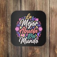 La Mejor Abuela del Mundo Hispanic Grandma & Mother's Day Coaster