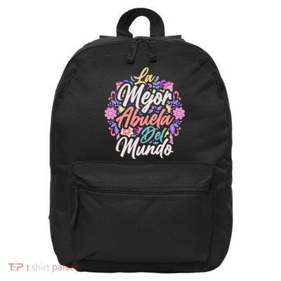 La Mejor Abuela del Mundo Hispanic Grandma & Mother's Day 16 in Basic Backpack